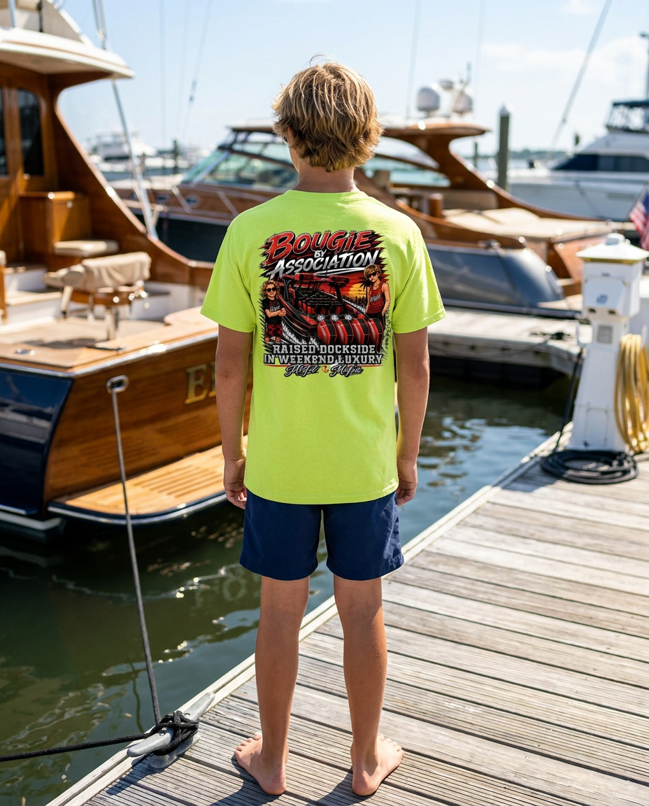 Teen Sport-Tek Tee - Bougie (2 boys)