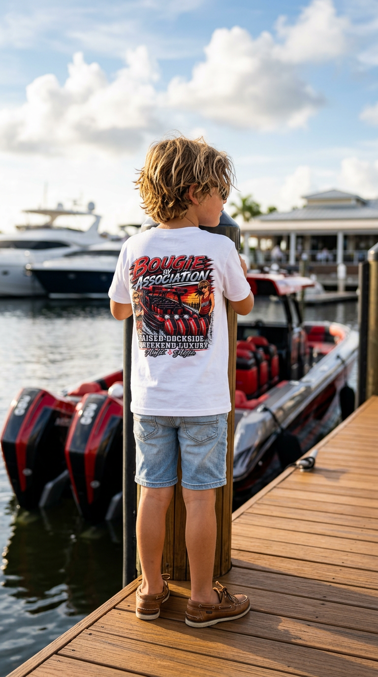Youth Dryblend t-shirt - Bougie Boys Lil Misfit  (boy/boy)