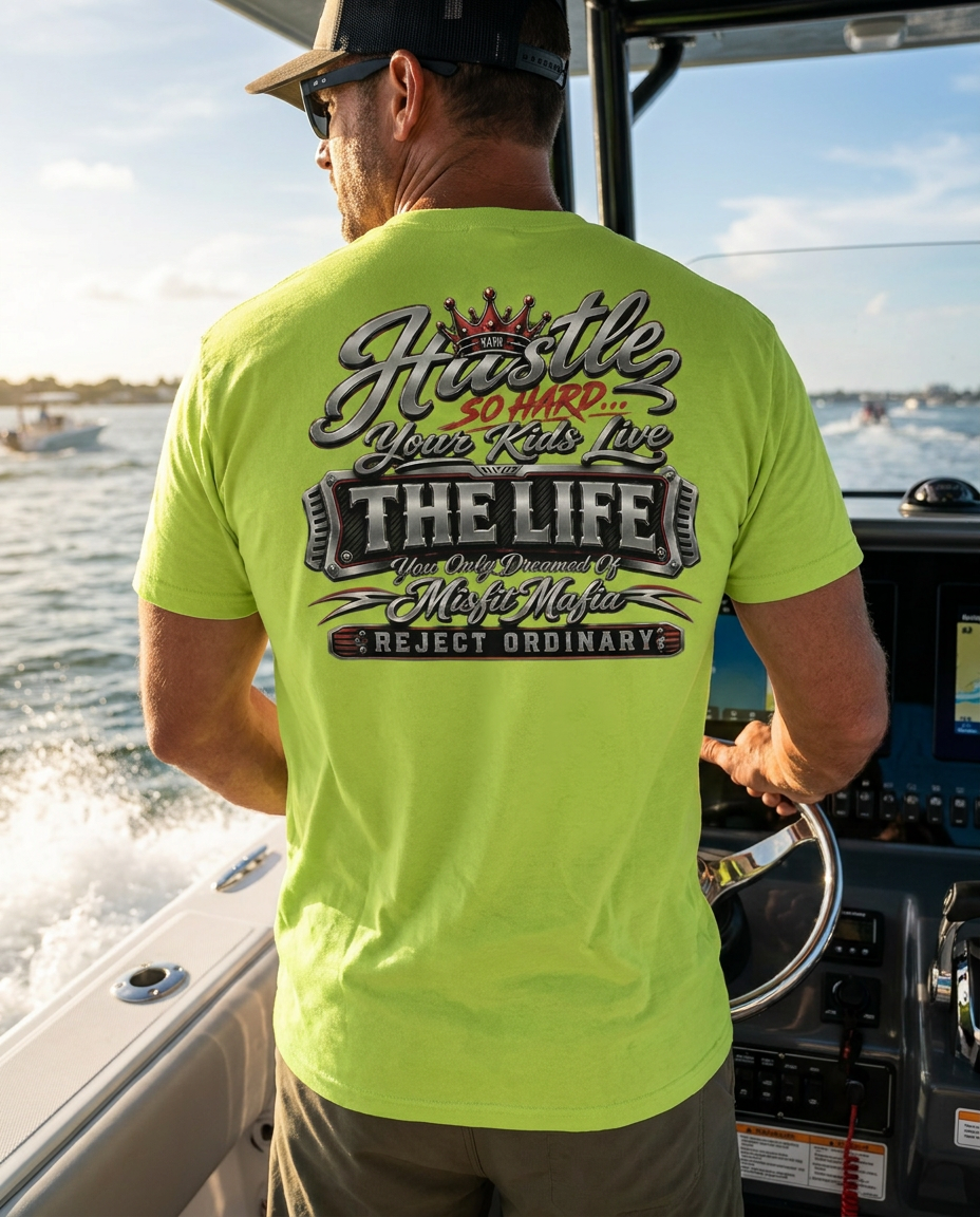 Mens Sport-Tek -  Hustle Tee