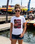 Ladies Performance Tee- Messy Hair