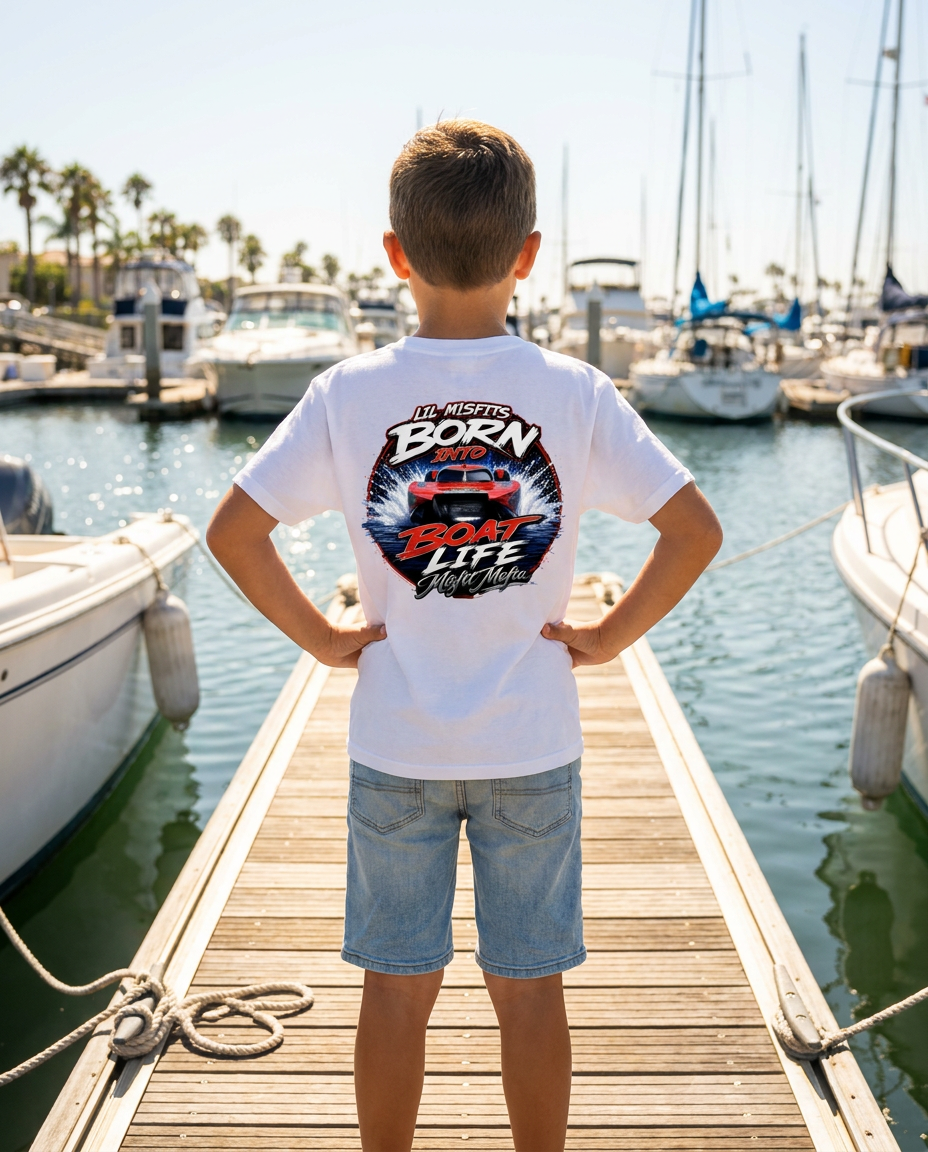 Youth Dryblend Tee - Boat Life