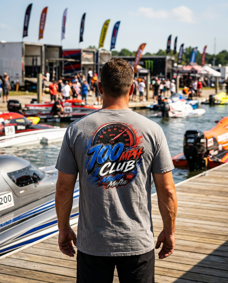 Mens  Sport-Tek Tee - 100 MPH Club