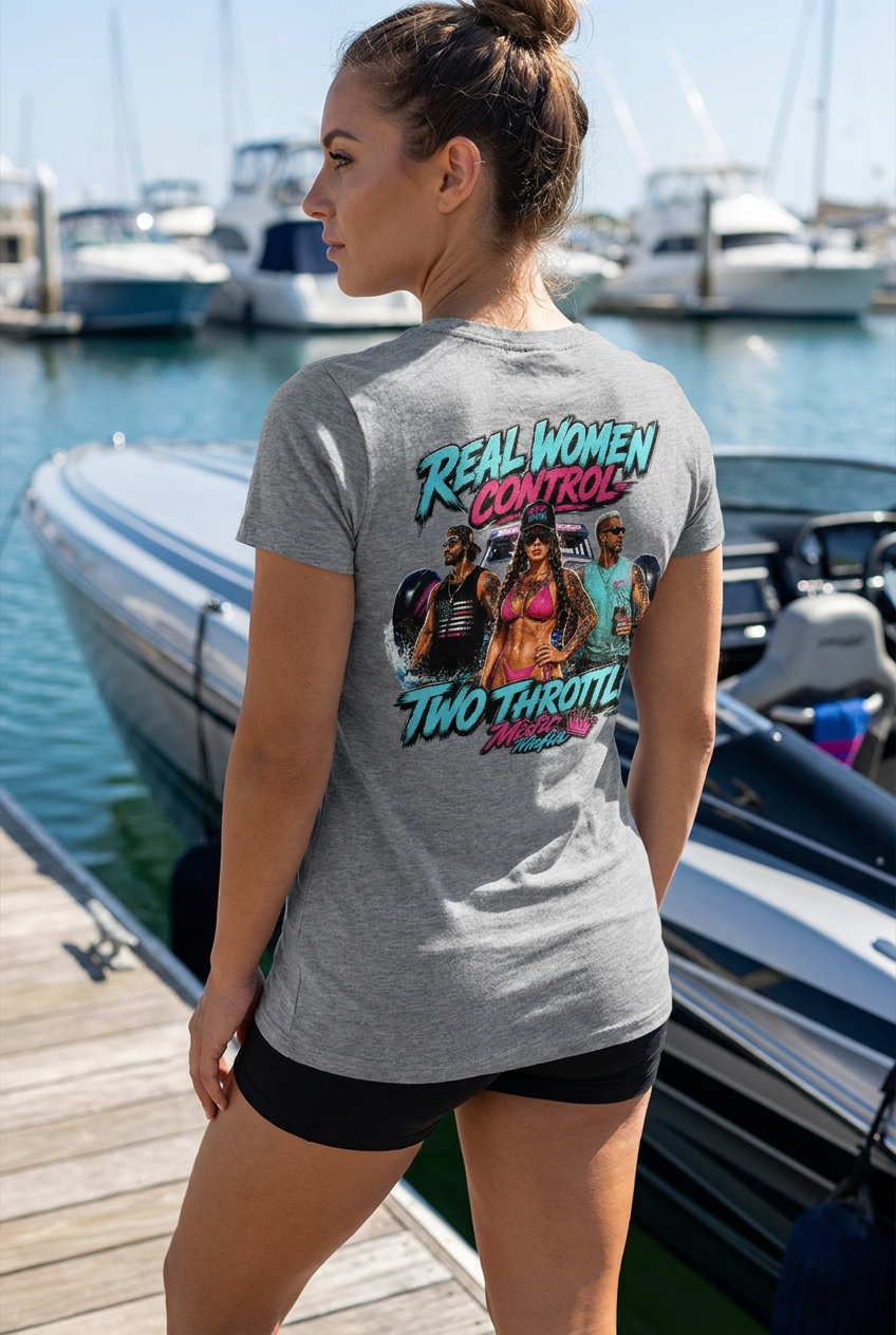 Ladies Sport-Tek Tee - Two Throttles