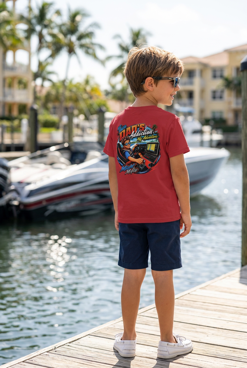 Youth DryBlend T-shirt - My Adventure-Boys