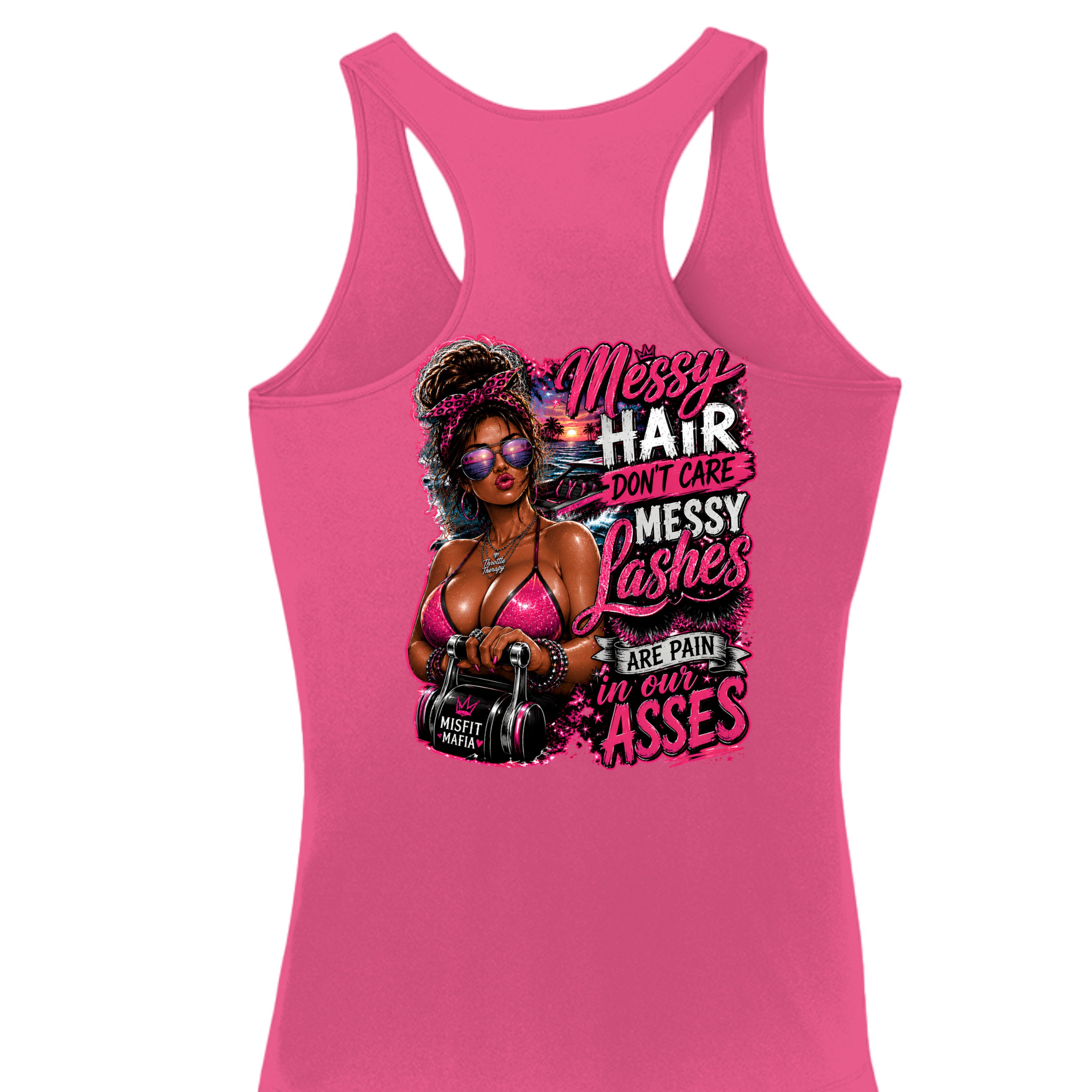 Neon Pink - LST356 - BACK