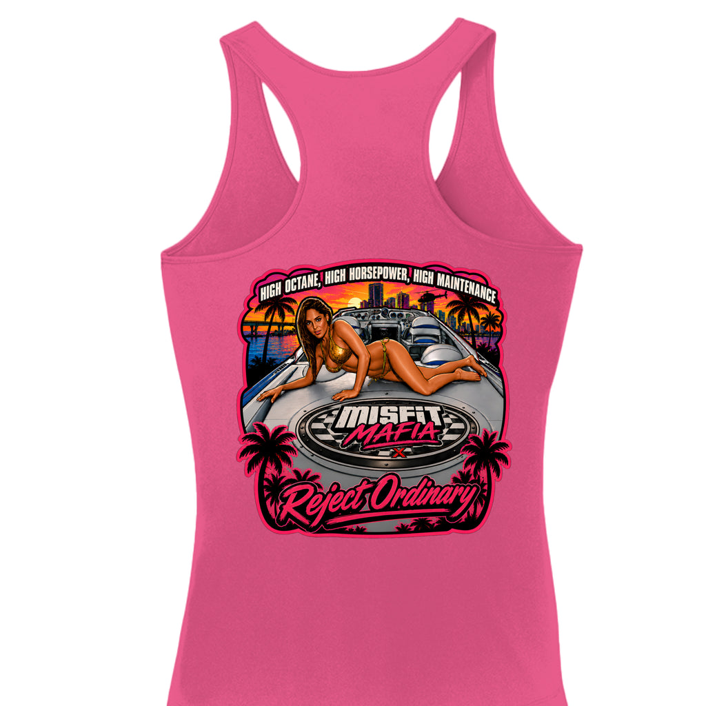 Neon Pink - LST356 - BACK