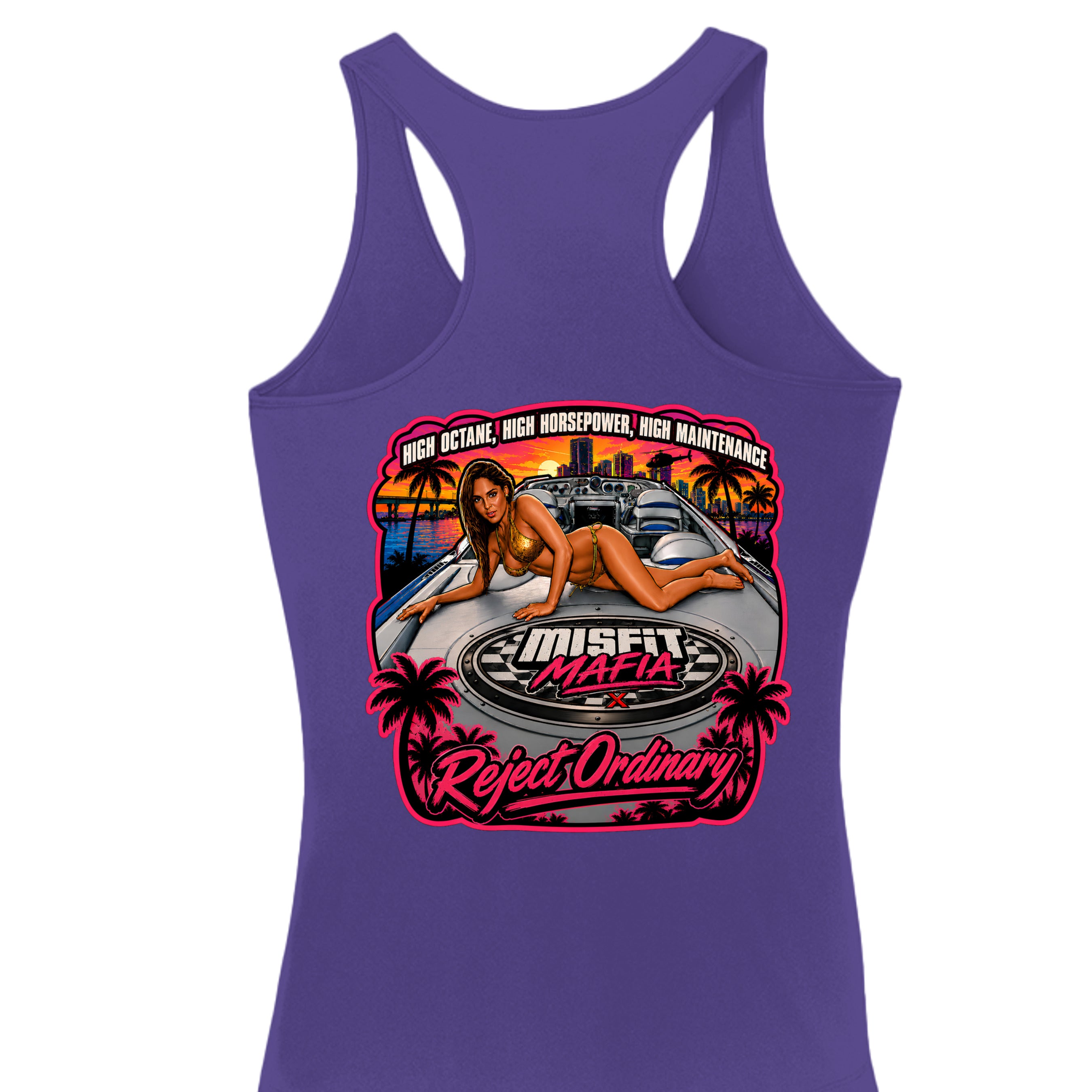 Purple - LST356 - BACK