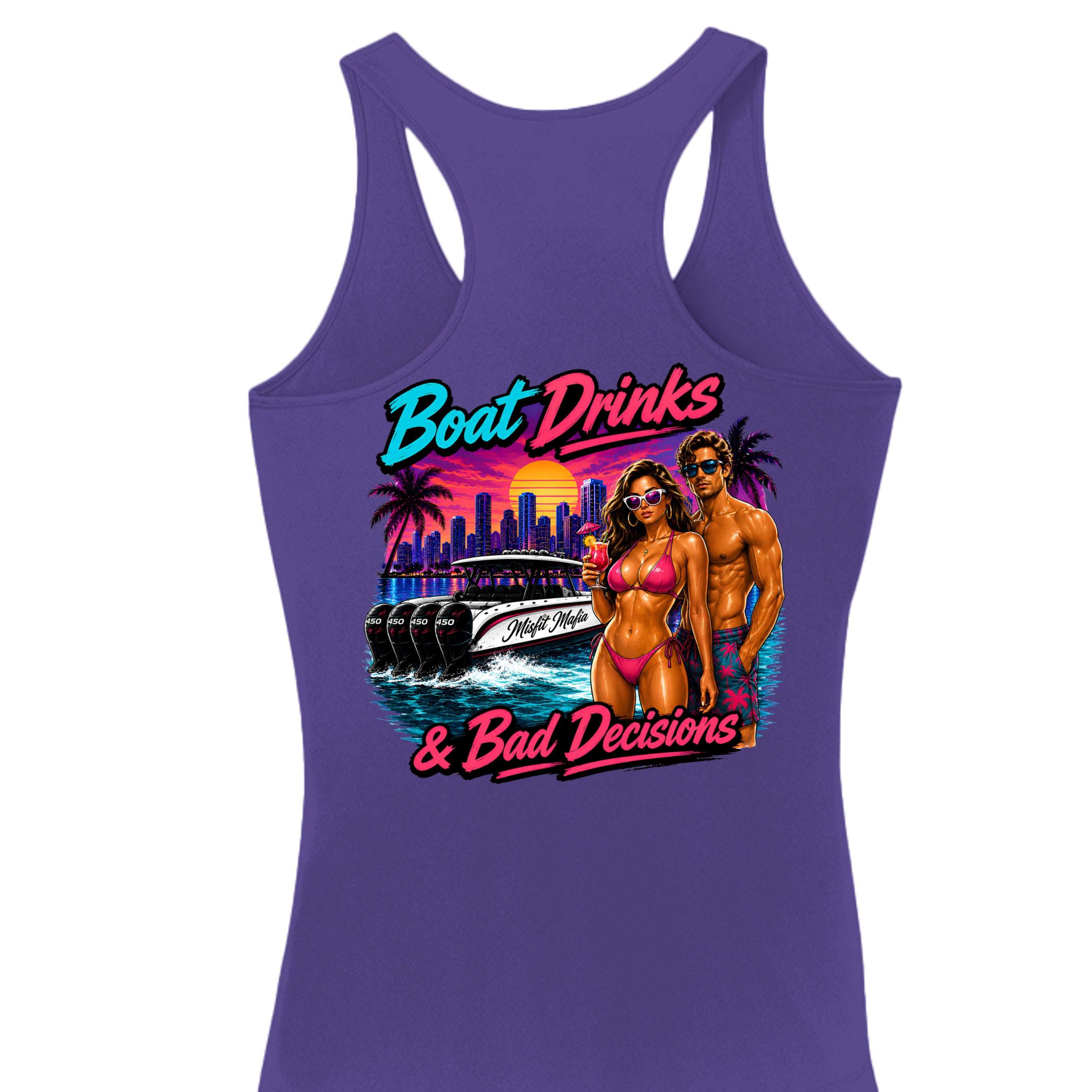 Purple - LST356 - BACK