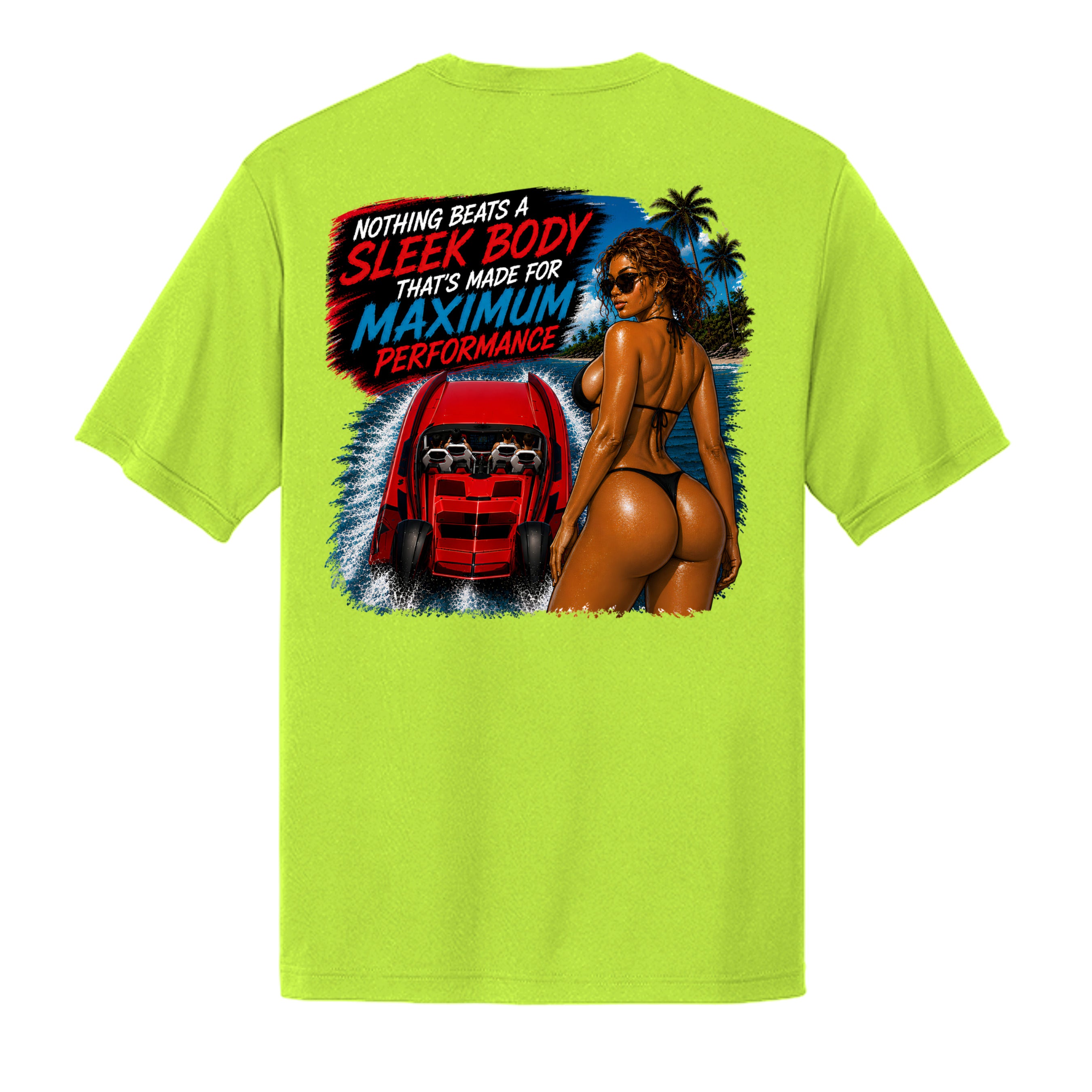 Neon Yellow - ST350 - BACK