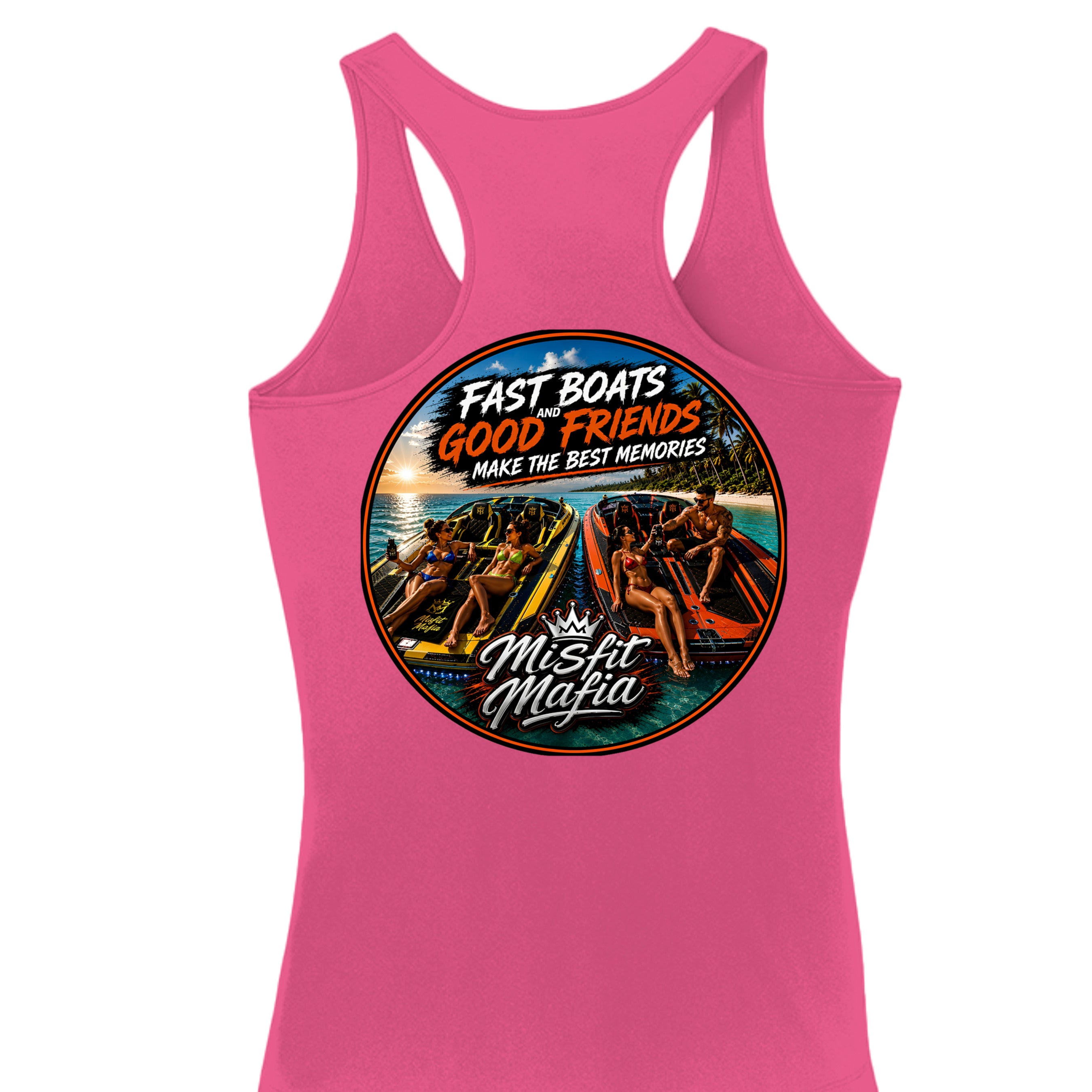 Neon Pink - LST356 - BACK