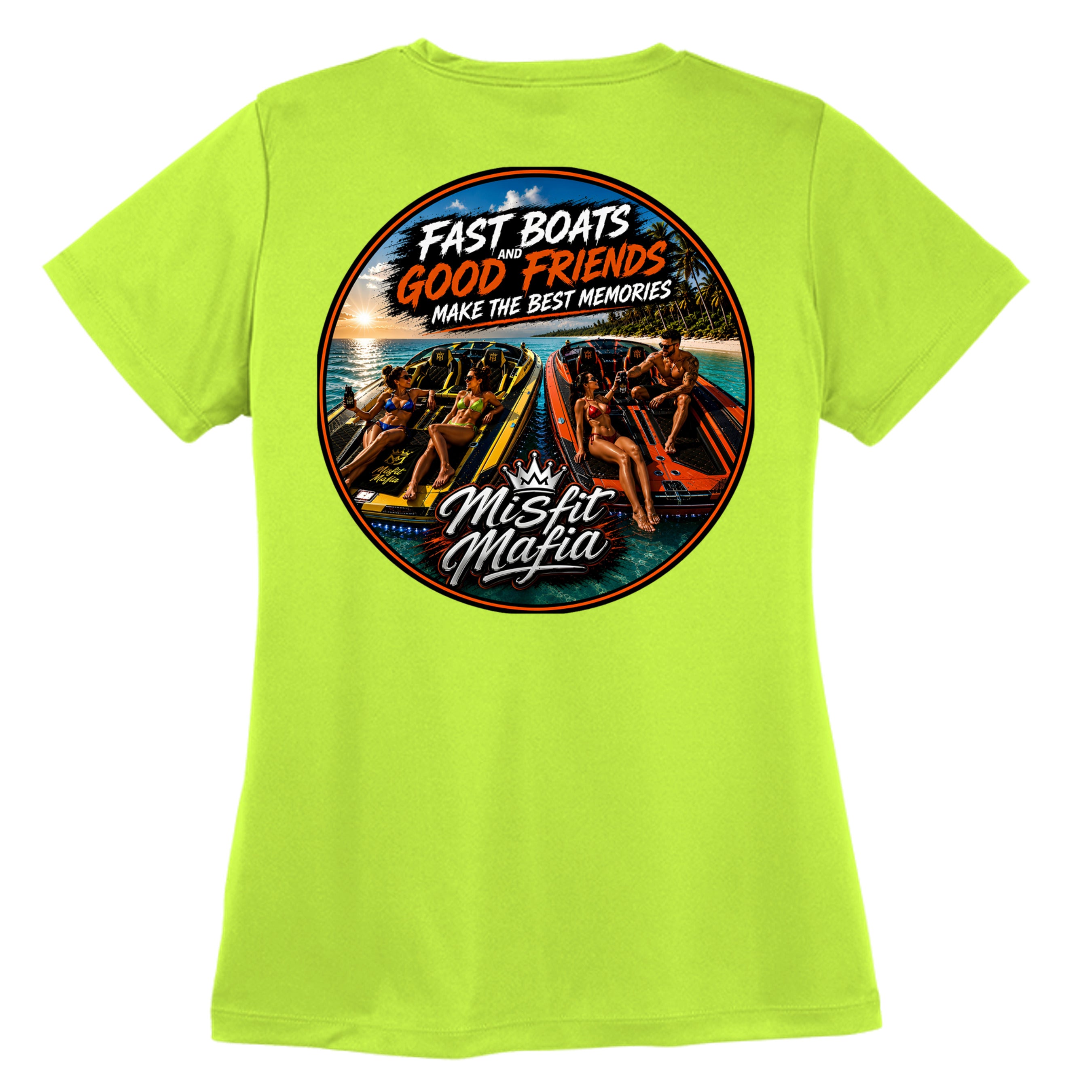 Neon Yellow - LST350 - BACK