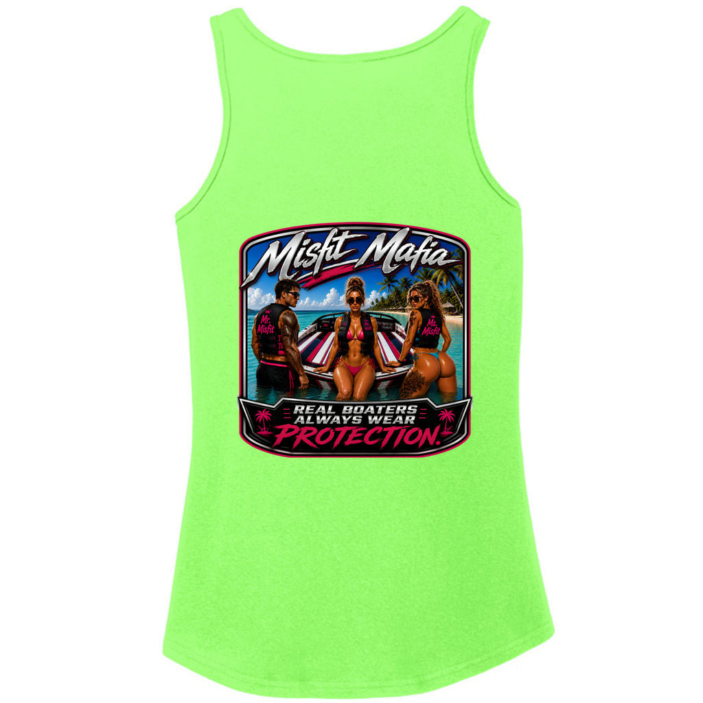 Neon Green - LPC54TT - BACK