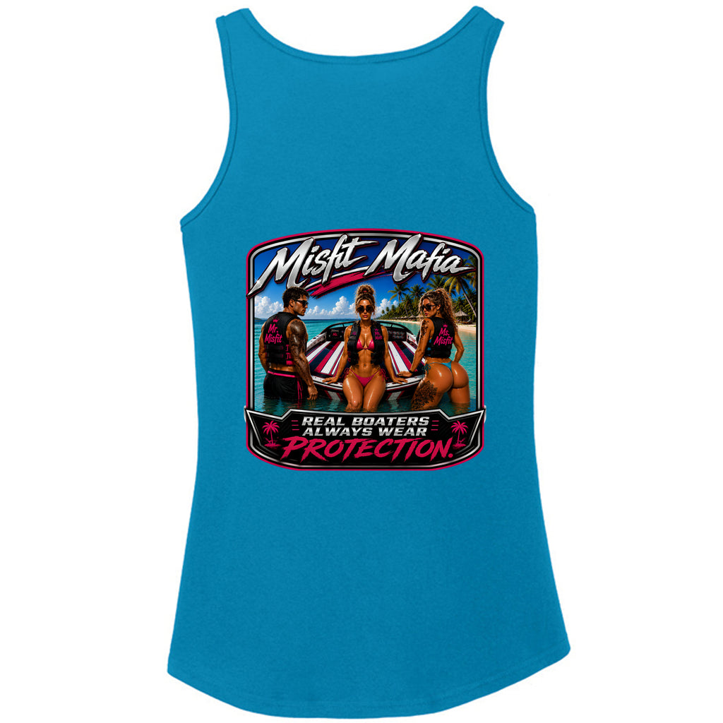Neon Blue - LPC54TT - BACK