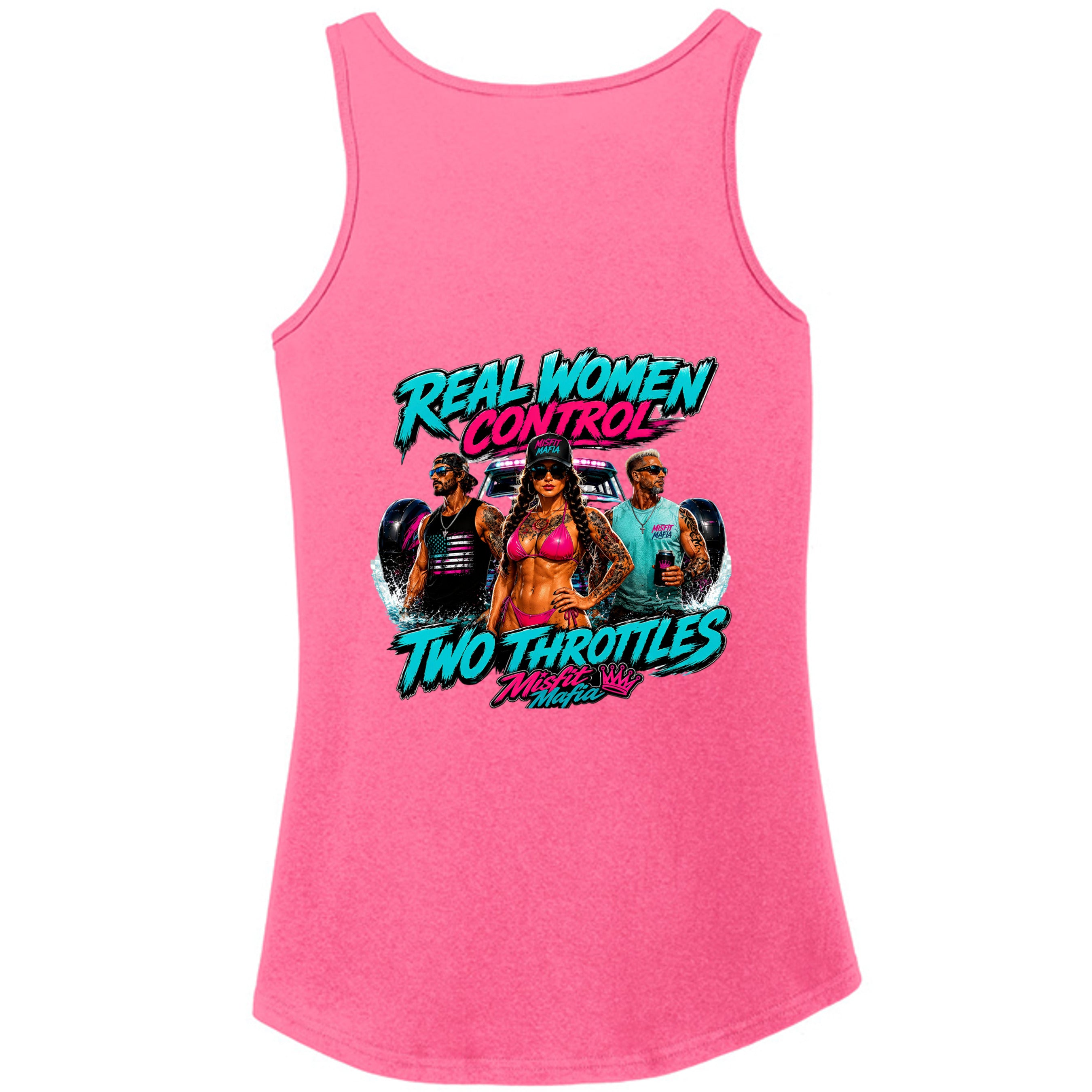 Neon Pink - LPC54TT - BACK