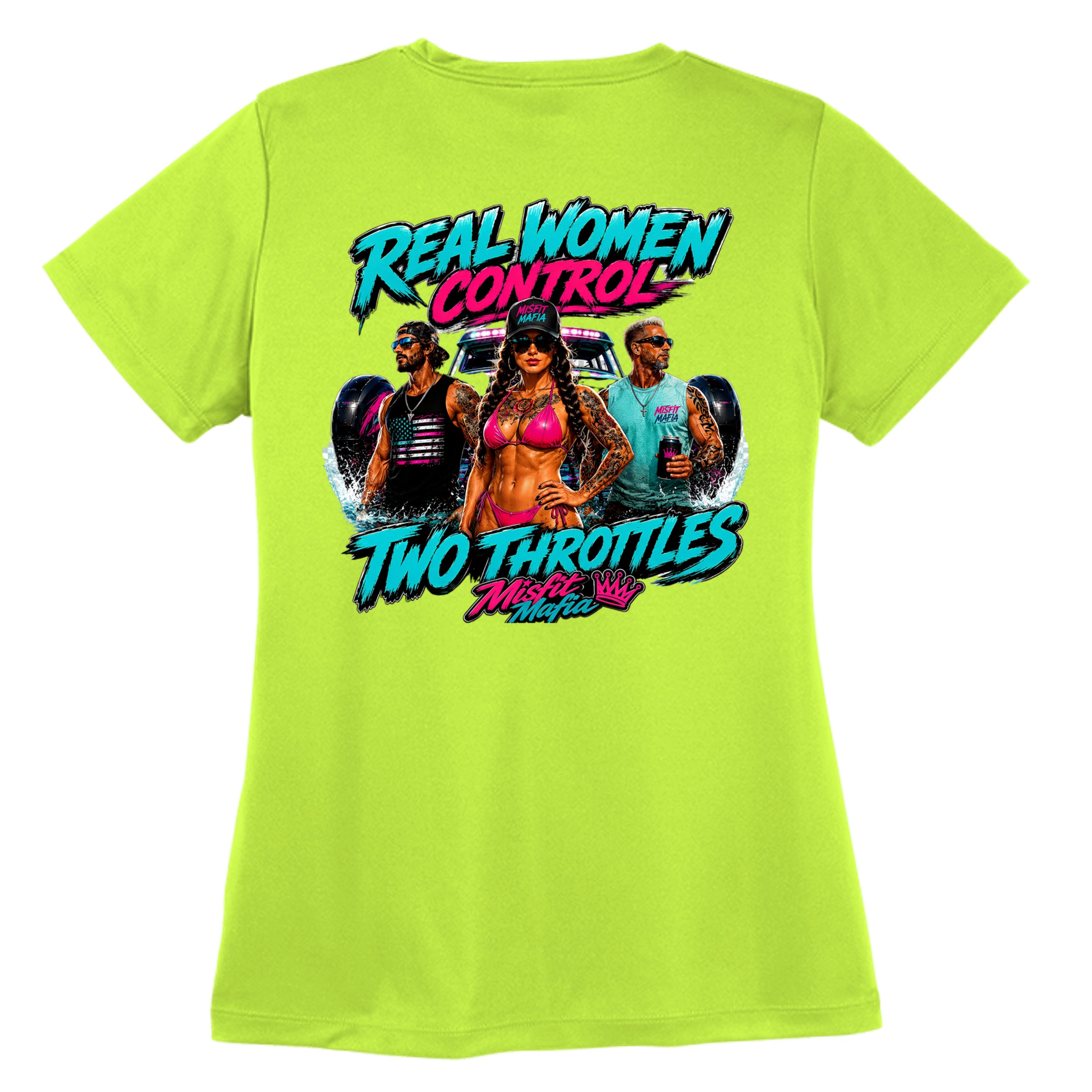 Neon Yellow - LST350 - BACK