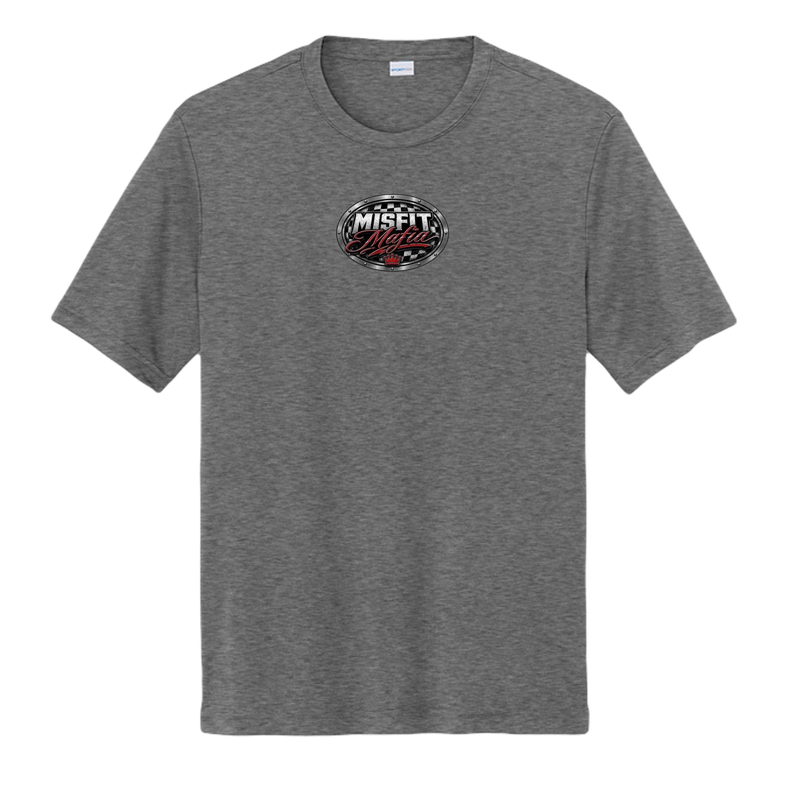 Iron Grey Heather - ST350 - FRONT