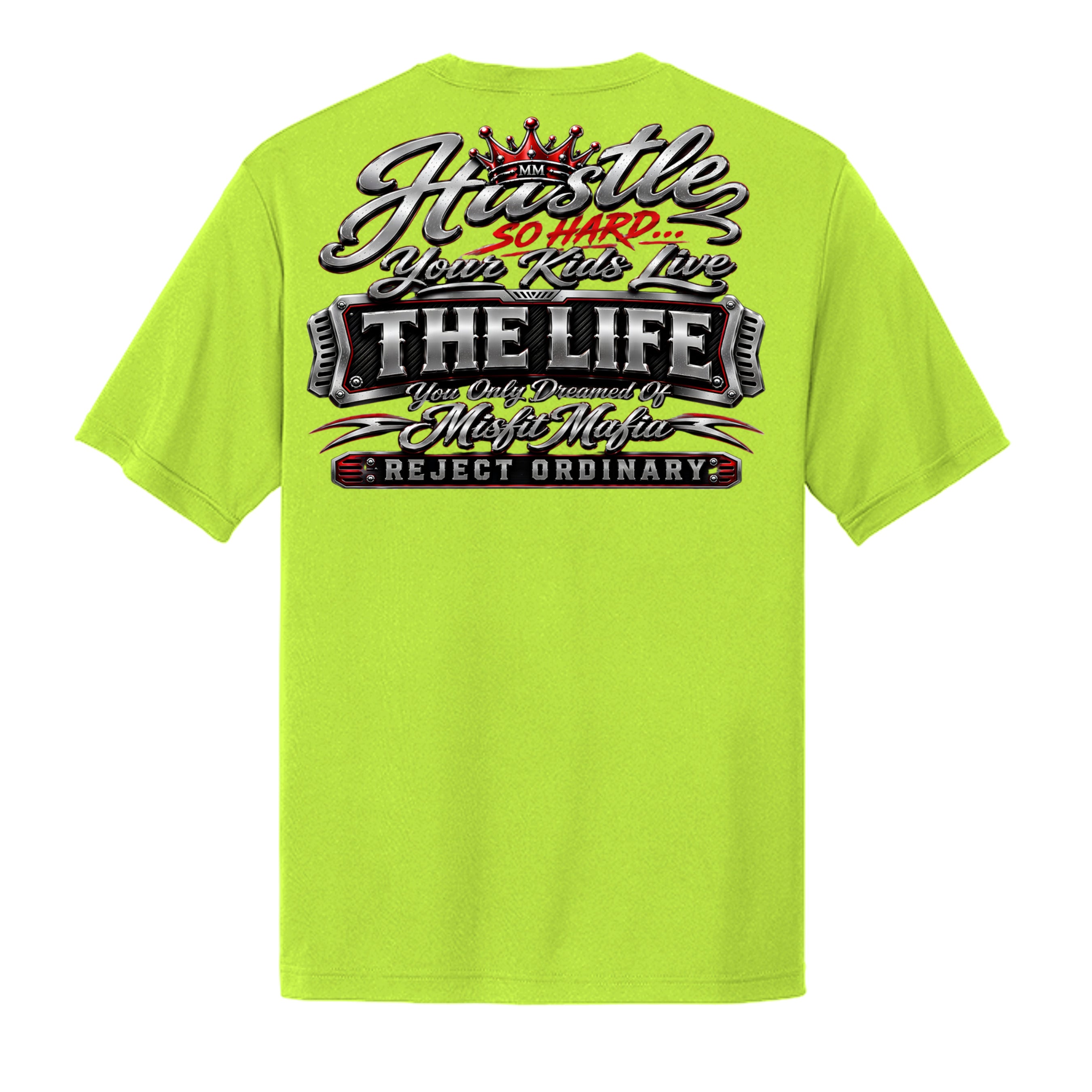 Neon Yellow - ST350 - BACK