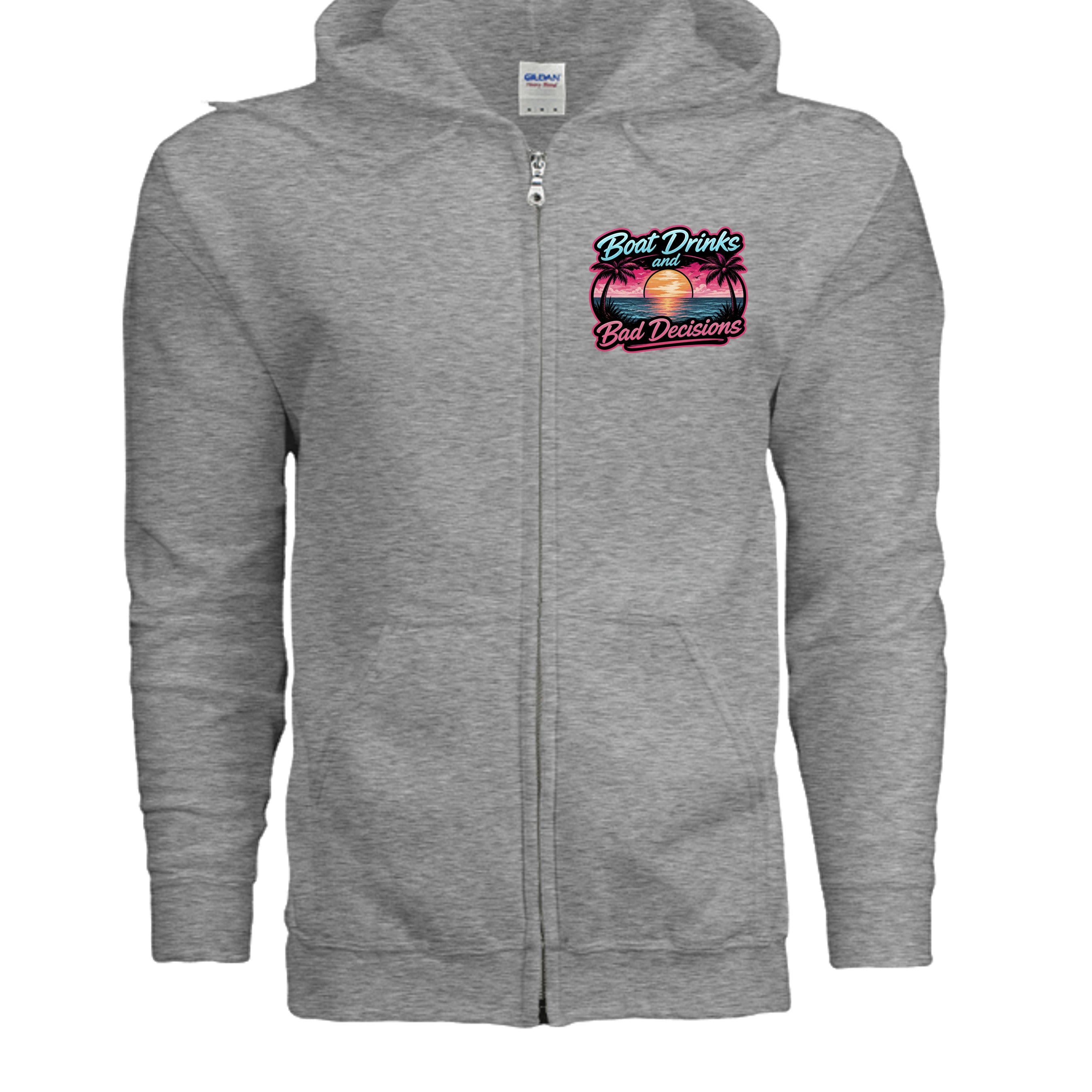 GRAPHITE HEATHER - G186 - FRONT
