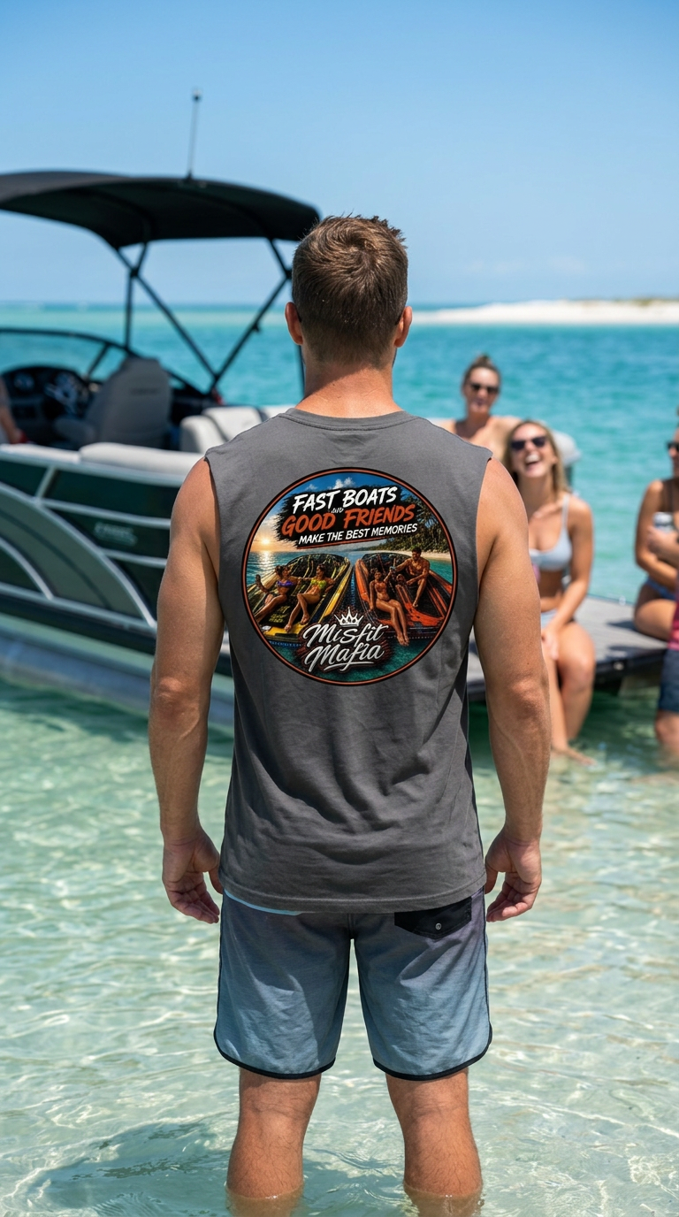 Men Sleeveless - Good Friends Tee